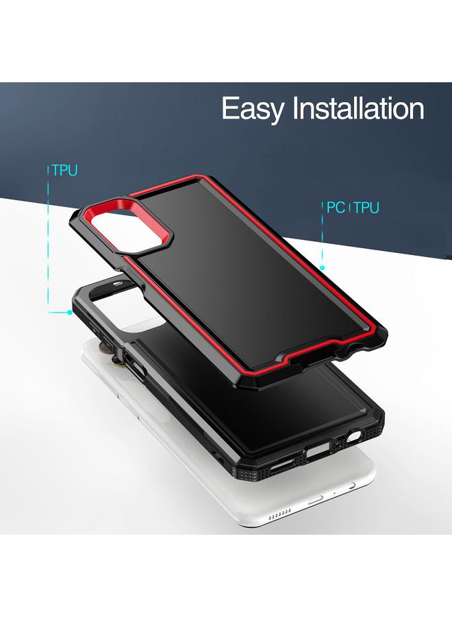 اس-توب جراب لهاتف Samsung Galaxy A04 / A13 5G Armour جراب هاتف من مادة TPU + PC ثنائية اللون - Image 3