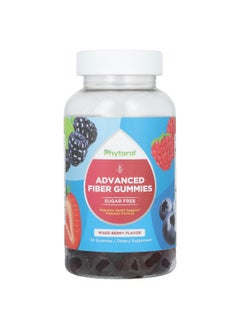 Phytoral Phytoral, Advanced Fiber Gummies, Mixed Berry, 120 Gummies  - Image 1