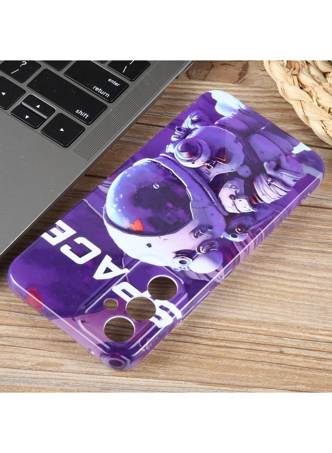 اس-توب جراب لهاتف Samsung Galaxy A04e بنمط مرسوم وثقوب دقيقة - Image 4