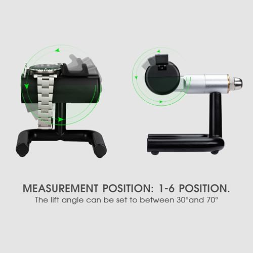 SWANSOFT Timegrapher No.1000, Multifunctional Watch Tester, Watch Timing Machine for Watchmaker, Calibration Tool for Mechanical Watches(White) - Image 3