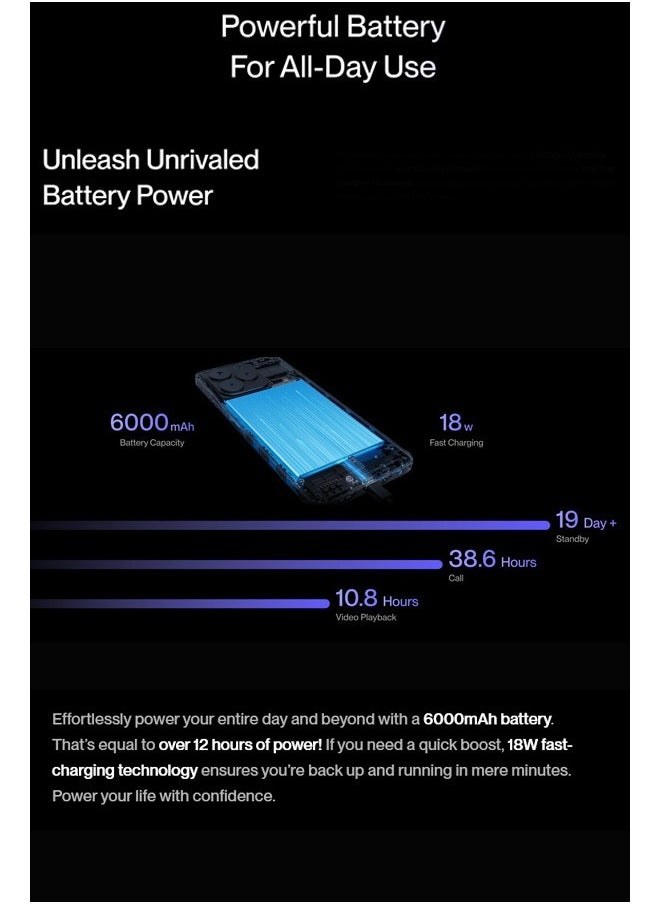 ميزو - Meizu Note 21 4G 8GB / 256GB الهاتف الذكي 6000mAh بطارية كبيرة 50MP ثلاث صور أبيض النسخة الدولية - Image 1