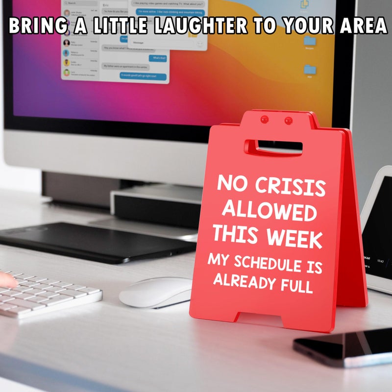 Vivagifts Funny Office Desk Decor Boss Birthday Gifts for Women Men Boss Lady, Administrative Professional Day Gifts for Assistant, Teacher Nurse Principal Appreciation Gift, Manager Coworker Cubicle Decor Sign - Image 5