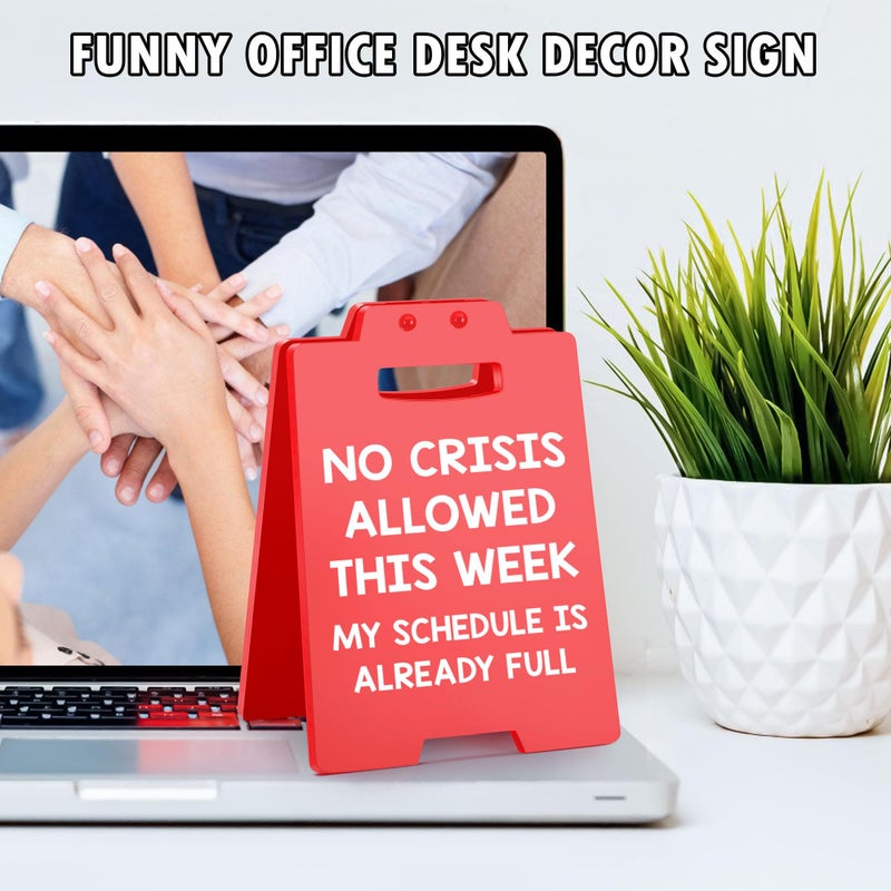 Vivagifts Funny Office Desk Decor Boss Birthday Gifts for Women Men Boss Lady, Administrative Professional Day Gifts for Assistant, Teacher Nurse Principal Appreciation Gift, Manager Coworker Cubicle Decor Sign - Image 3