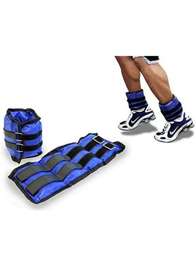 Generic - ANKLE WEIGHT 5KG, Weight Wrist for Men & Women | Adjustable Ankle/Wrist Weights Bands for Home, Gym | Strength Training Weights for Gym, Jogging, Pilates, Cardio, Aerobics - Image 1
