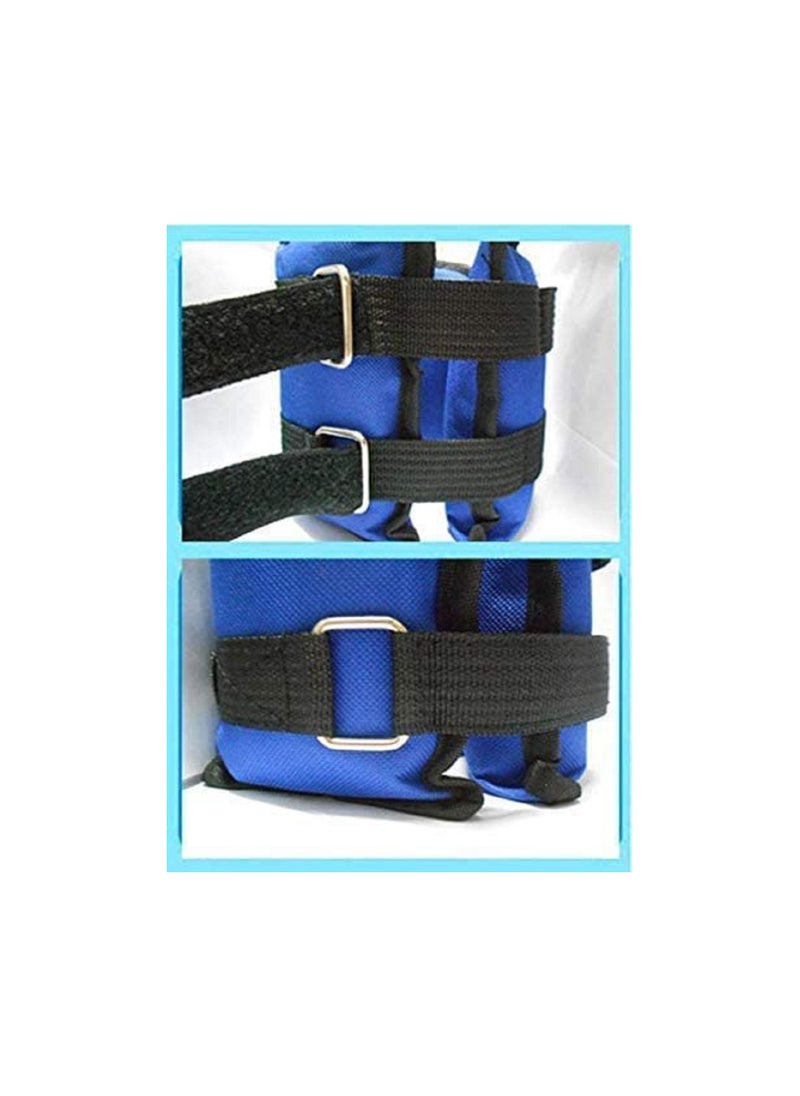 Generic - ANKLE WEIGHT 5KG, Weight Wrist for Men & Women | Adjustable Ankle/Wrist Weights Bands for Home, Gym | Strength Training Weights for Gym, Jogging, Pilates, Cardio, Aerobics - Image 1