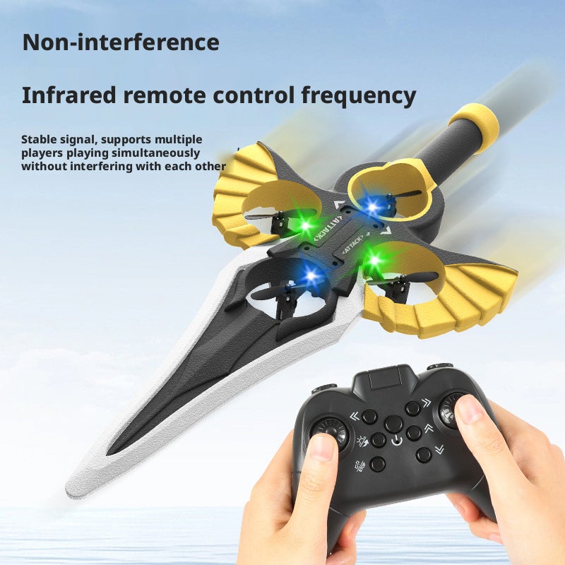 طائرة كوادكوبتر لعبة على شكل سيف طائر - Image 2