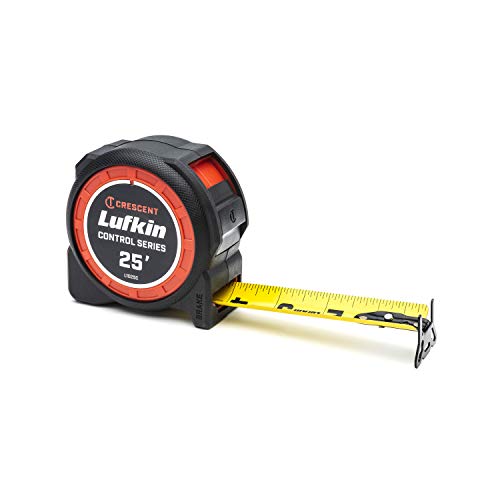 Lufkin Crescent Lufkin 1-3/16 x 25' Command Control Series Yellow Clad Tape Measure - L1025C - Image 1