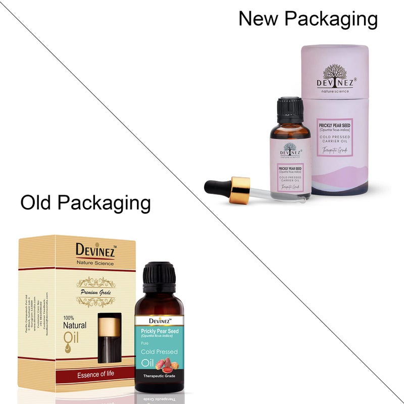 Devinez Prickly Pear Seed Essential Oil, Pure, Natural and Undiluted, 30ml in Glass Bottle - Image 2