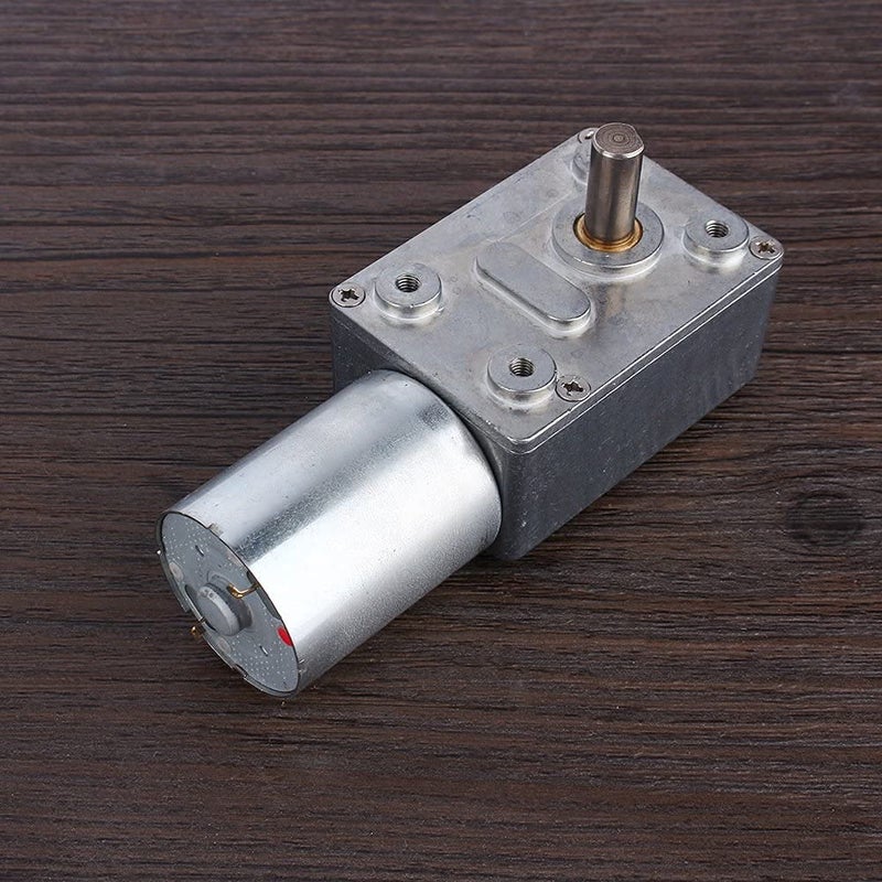 High Torque Turbo Geared Motor Gearbox DC 12V 6 RPM - Image 1