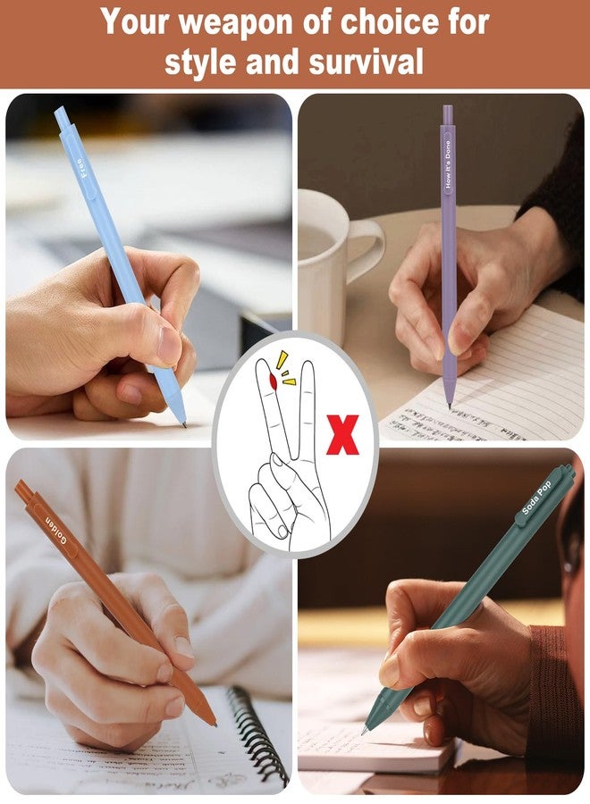 KINFERTE for Kpop Huntrix Merch Gel Pen Set - 5 Gel Pens Toys Gifts for Rumi, Mira, Zoey Fans &for Kpop Demon Hunters Music Lovers,Cute Office Supplies for Music Fans,Birthday Party Gifts for Girls,Christmas - Image 5