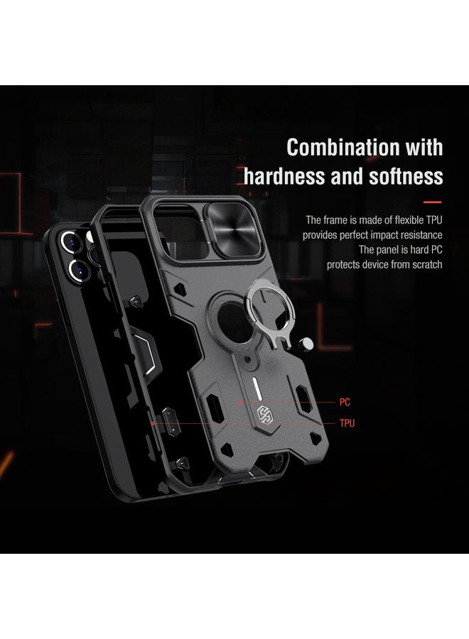 Nillkin Case For iPhone 12 Pro Max Shockproof CamShield Armor Protective Case with Invisible Ring Holder - Image 5