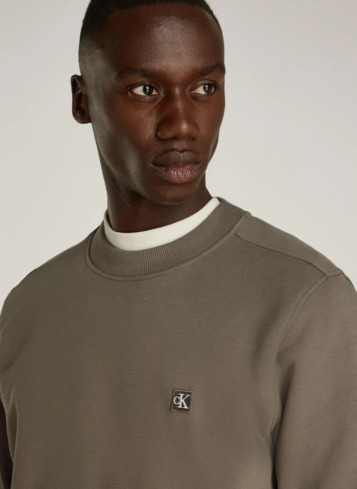 Calvin Klein Jeans Logo Crew Neck Sweatshirt