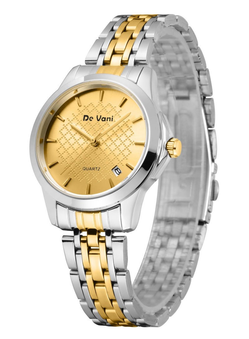 De Vani Women Stainless Steel Watch  Calendar  - Image 2