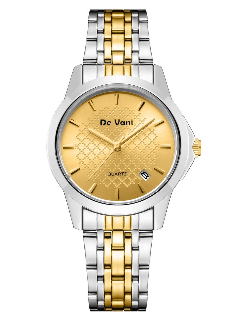 De Vani Women Stainless Steel Watch  Calendar  - Image 1