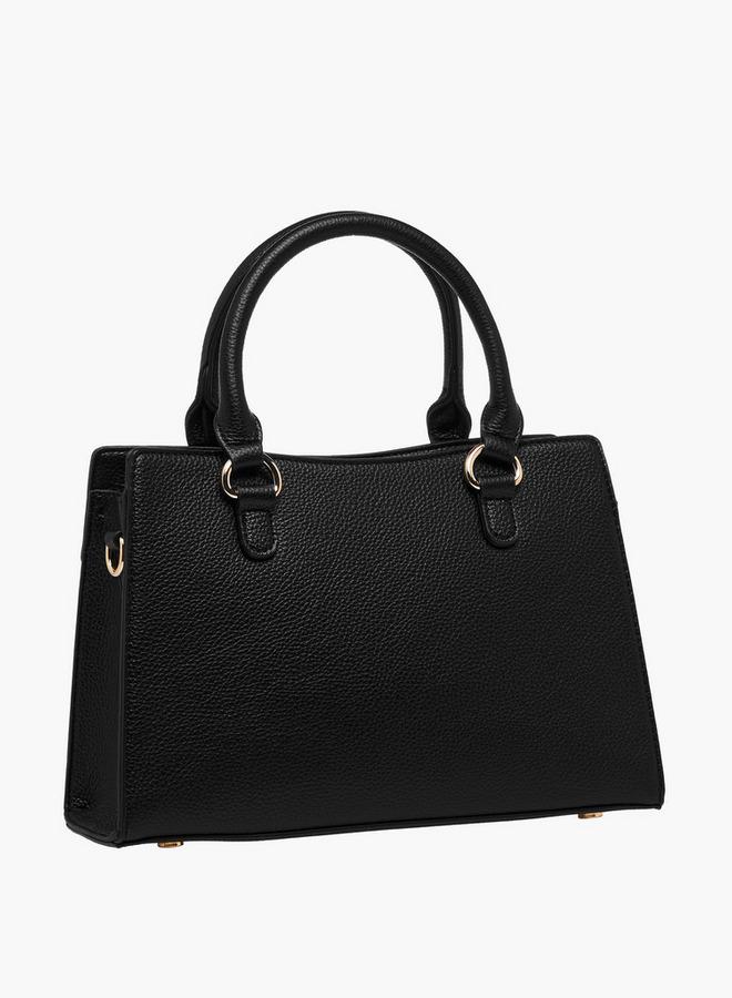 سيليست حقيبة يد كبيرة بحزام مزدوج وإغلاق بسحاب - Image 4