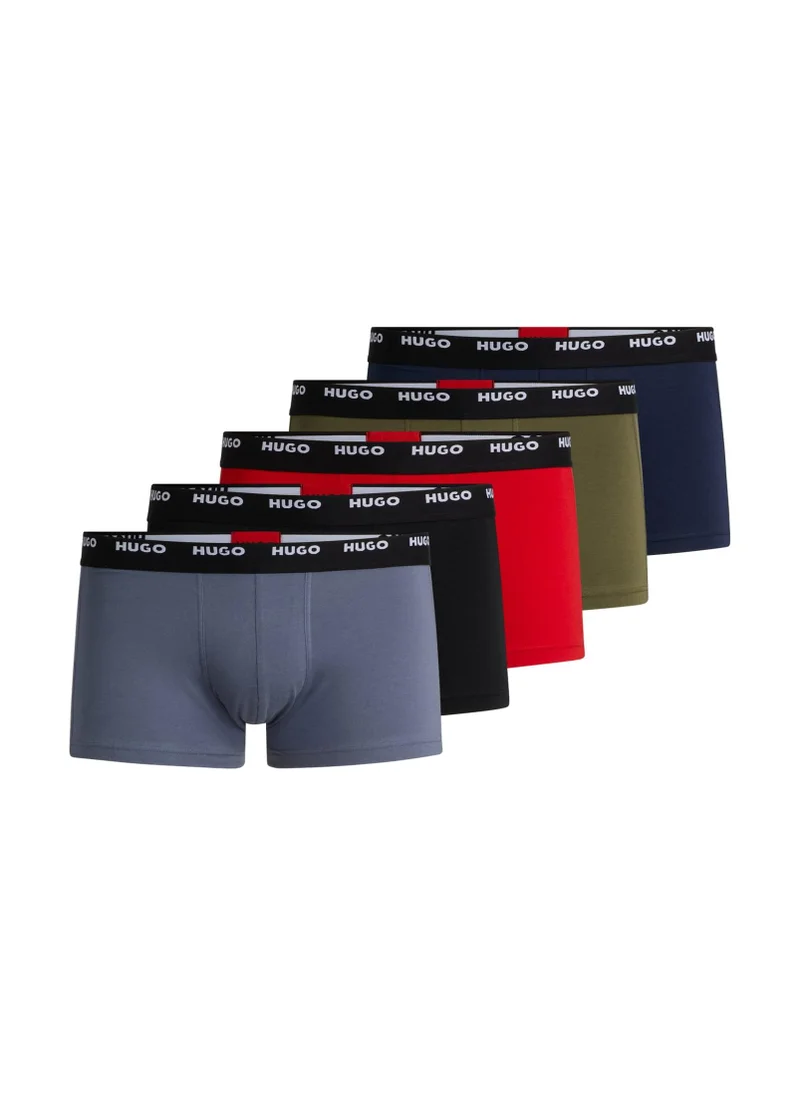 هوجو 5 Pack Logo Band Trunks