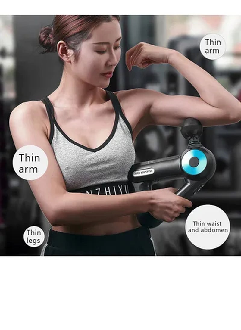 Bodycare - Maxtop Deep Tissue Massage Gun For Back, Neck, Muscle Pain Relief Fitness Relaxation 12pcs Pro Heads - Image 1