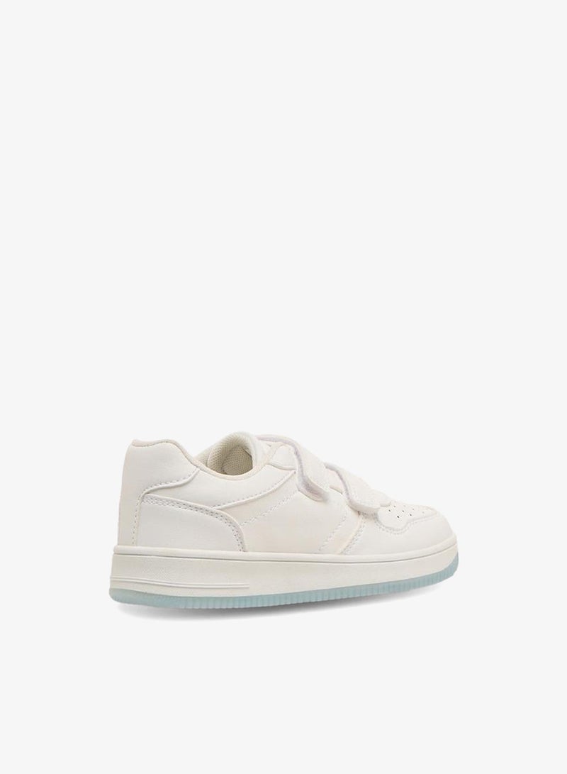 JUNIORS Boys Hook & Loop Ankle School Sneakers - Image 5