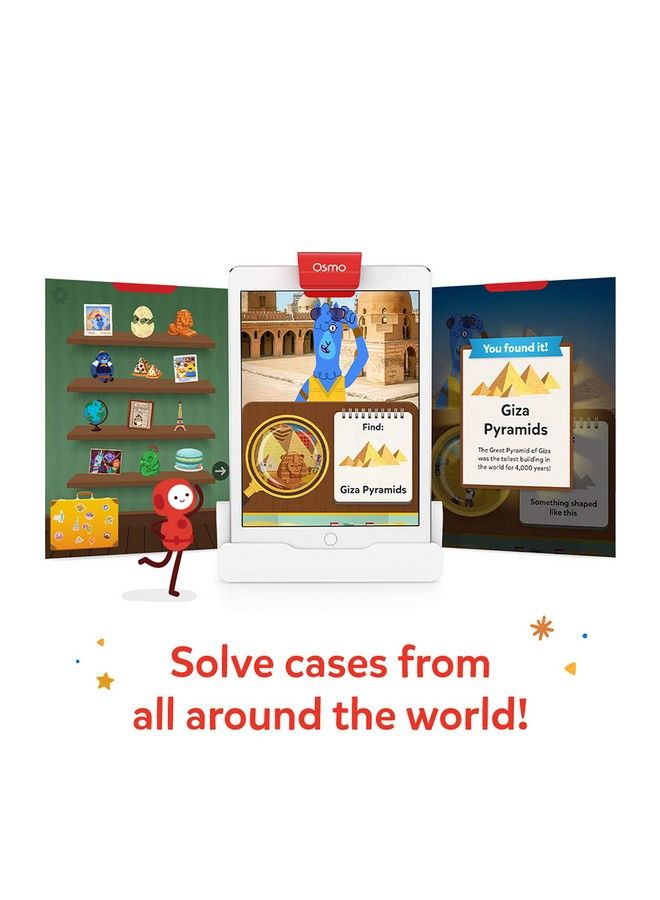 Osmo 90200011 Detective Agency: A Search Find Mystery Game That Explores The World! Base Required Multicolor - Image 4