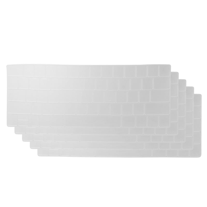 📦 غطاء حماية شفاف ضد الغبار للوحة المفاتيح متوافق مع Fo 15Pro 5 قطع - Image 1