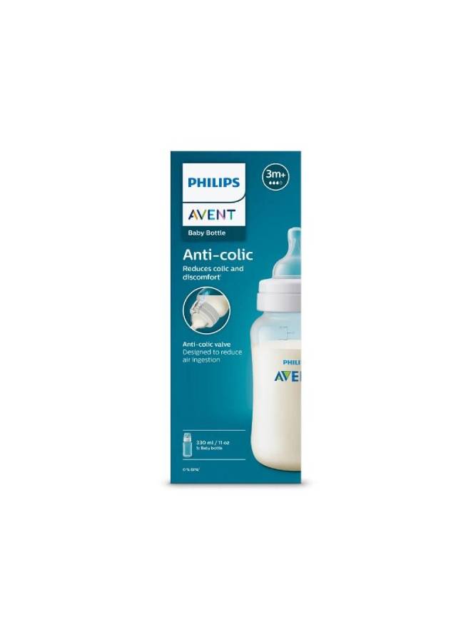Philips Avent Anti-colic baby Bottle - (3M+) 330ml- 1 Pack - Image 2