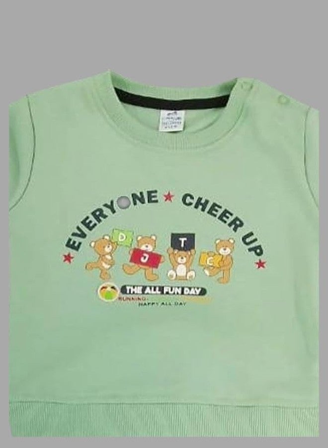 Dollar Junior Tiny Crews Baby Boys Casual T-Shirt Pant Set (KWRN10034_3-6M) Multicolour - Image 3