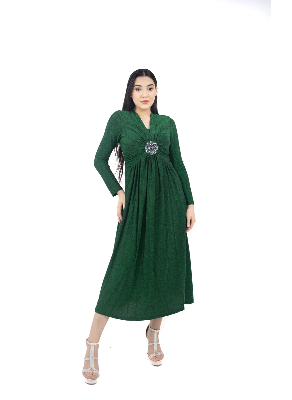 ان لاف Solid Jerry Stretch Dress