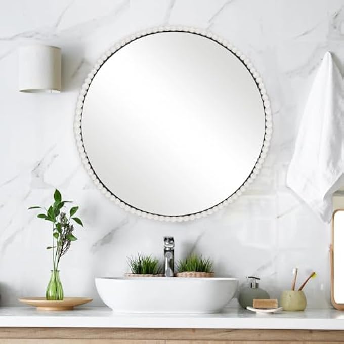 FLEXIBLE MOLDING TRIM PEEL AND STICK FOR WALLS, 0.6'' X 19.6FT 3D HALF-PEARL DECORATIVE DIY WALL TRIM, WATERPROOF CEILING FURNITURE BORDER DECOR MOULDING FOR MIRROR FRAME, CABINET, TV WALL, TILE EDGE - Image 3