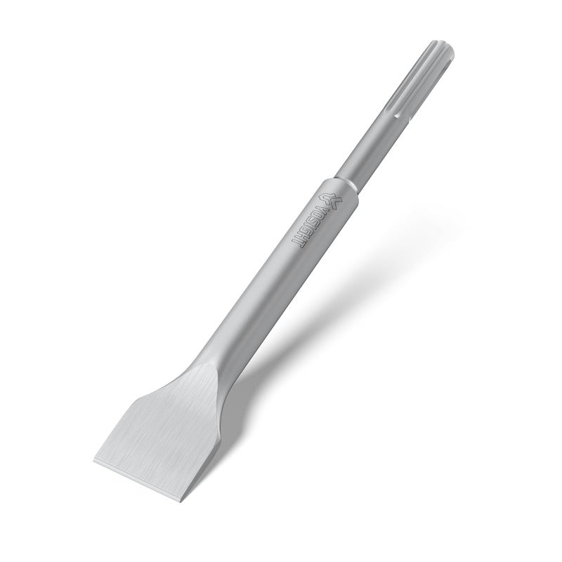 YOSIGHT Flat Chisel with SDS Max Shank, 14 Inch Long 2 Inch Wide, Ideal for Removing Concrete Bricks Stones Masonry - Image 1