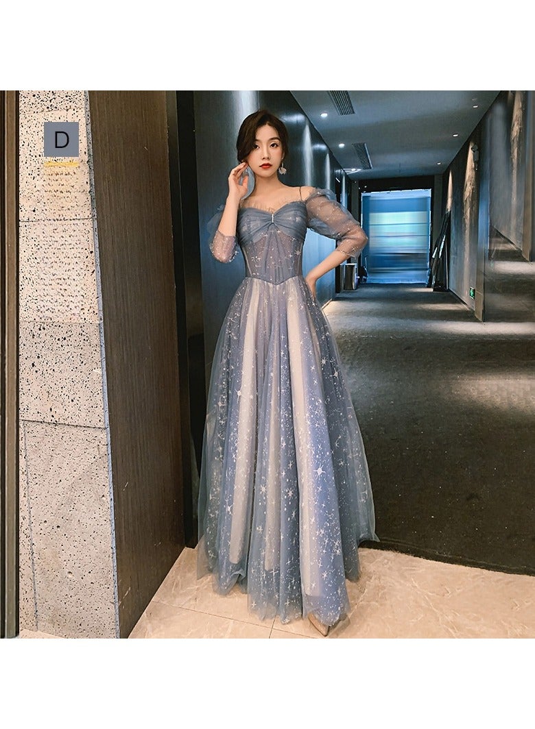 KUYING New Fashionable and Elegant Bridesmaid Dress  - Image 1