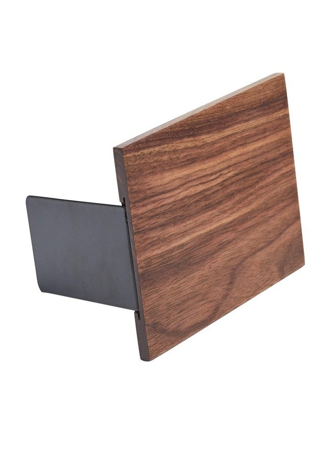 Pandapark Wood Decorative Bookends,Non-Skid Bookend for Shelves,Heavy Duty Bookends,Book Stand for Books/CDs,1 Pair - Image 5