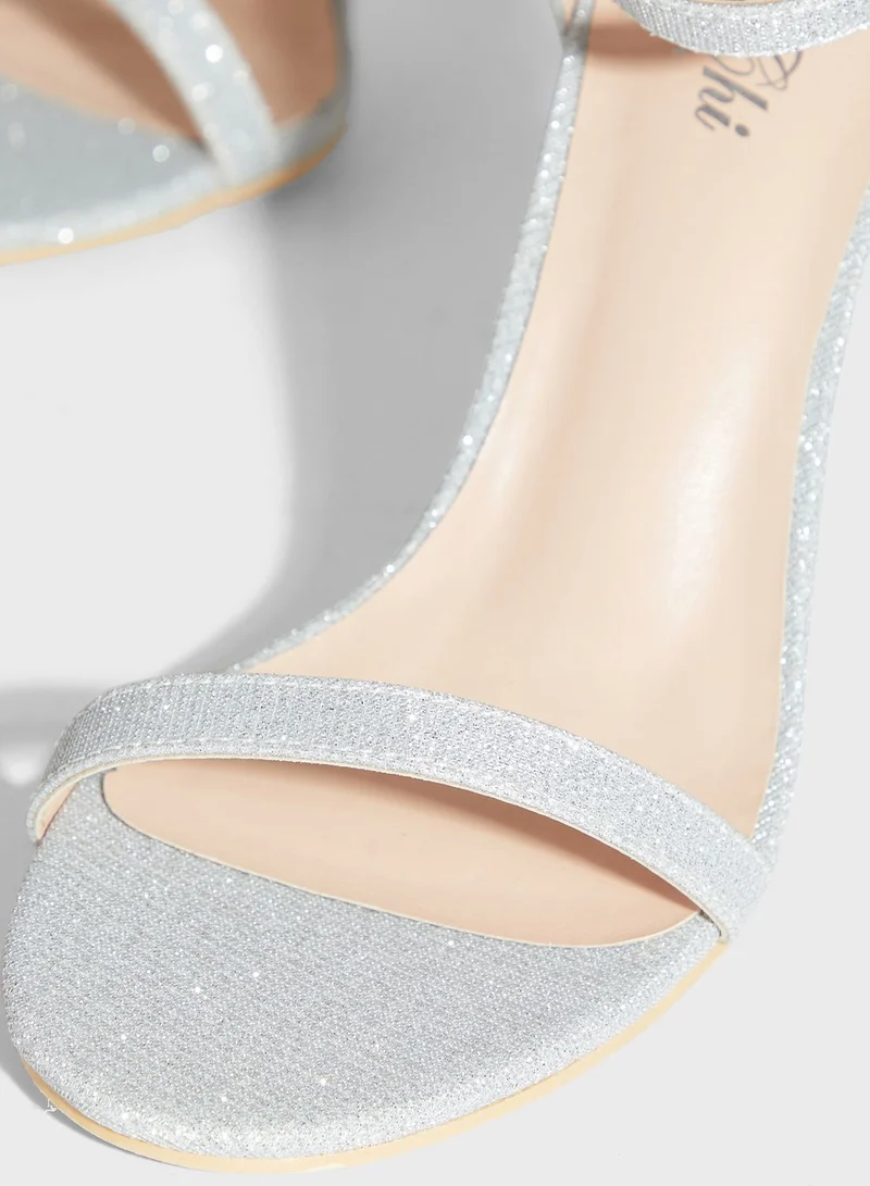 Chi-Chi London Casual High Heel Sandals