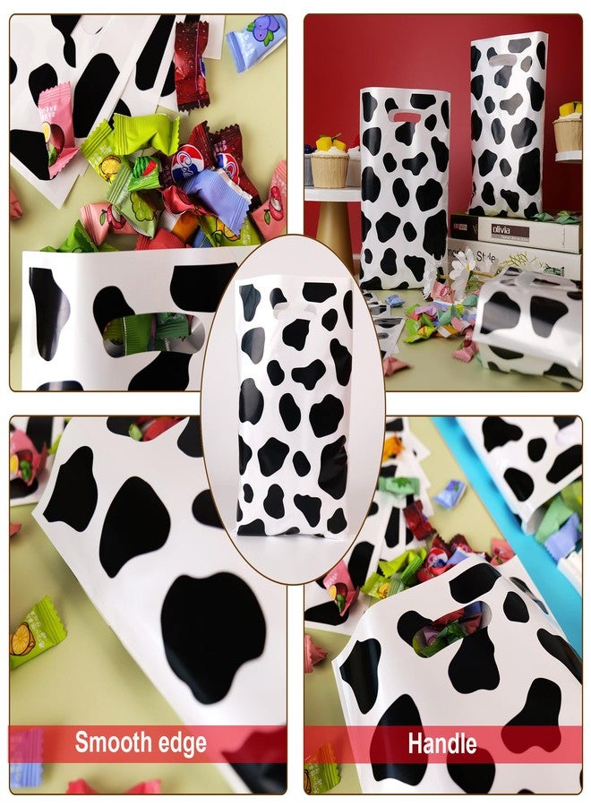 HEPAPATE 40Pcs Cow Print Treat Candy Bags,Cow Print Goodie Bags,Cow Print Party Favors Bags Cow Print Theme Gift Bags for Kids Birthday Party Decorations,Cow Print Themed Party Supplies - Image 4