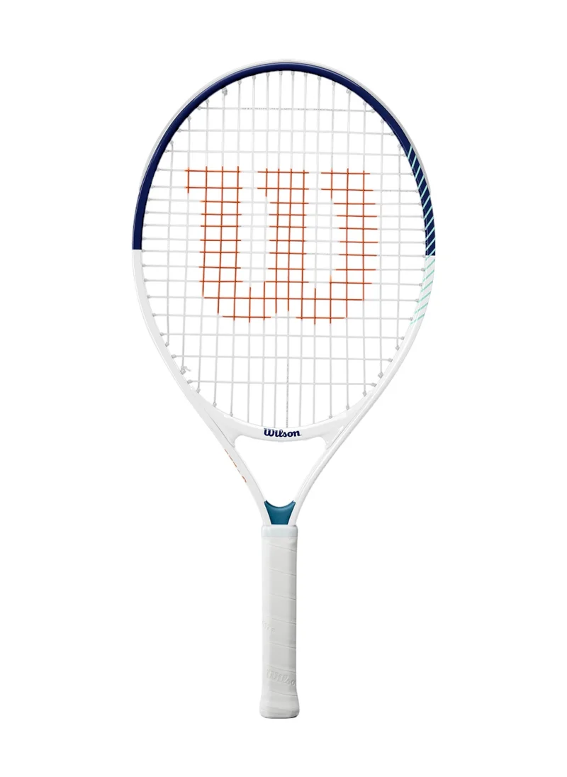 ويلسون Roland Garros Elite 23 Tennis Racket For Junior - White