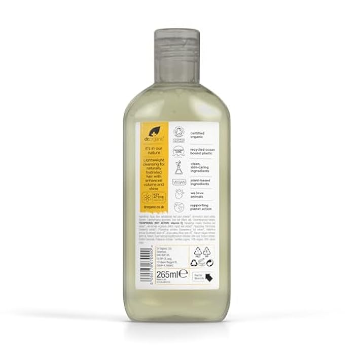 dr.organic شامبو فيتامين E العضوي من Organic Doctor، 9 أونصة سائلة - Image 4