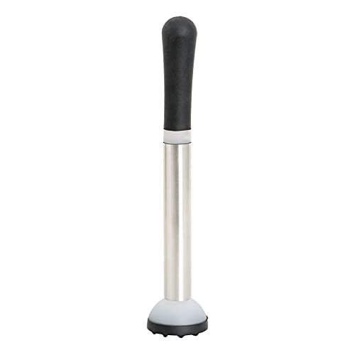 True Grind Muddler for Cocktails & Mixed Drinks, Fruits, Spices, Herbs, and Sugar Cubes Crusher, Home Bar Accessories, Bartender Tools, 8.5", Set of 1 - Image 1