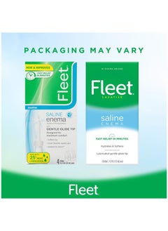 Fleet Laxative Saline Enema for Constipation, 4.5 Fl Oz (Pack of 48)  - Image 2