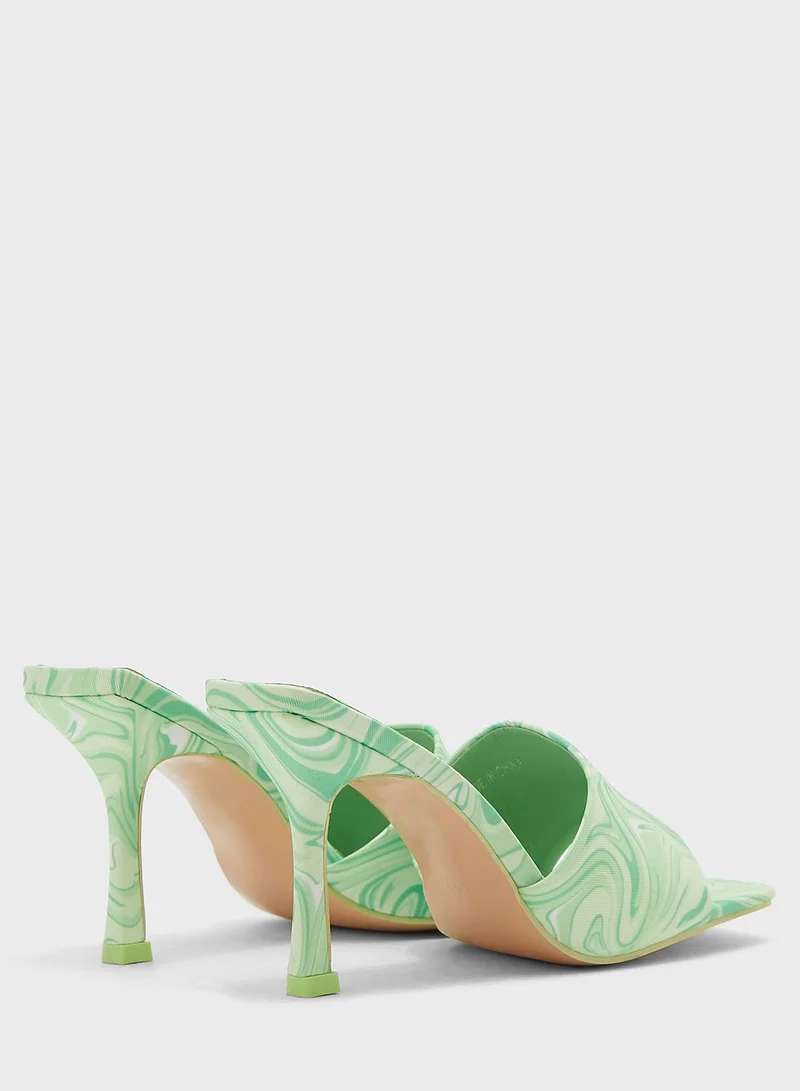 PUBLIC DESIRE Swirl It  High Heel Pumps