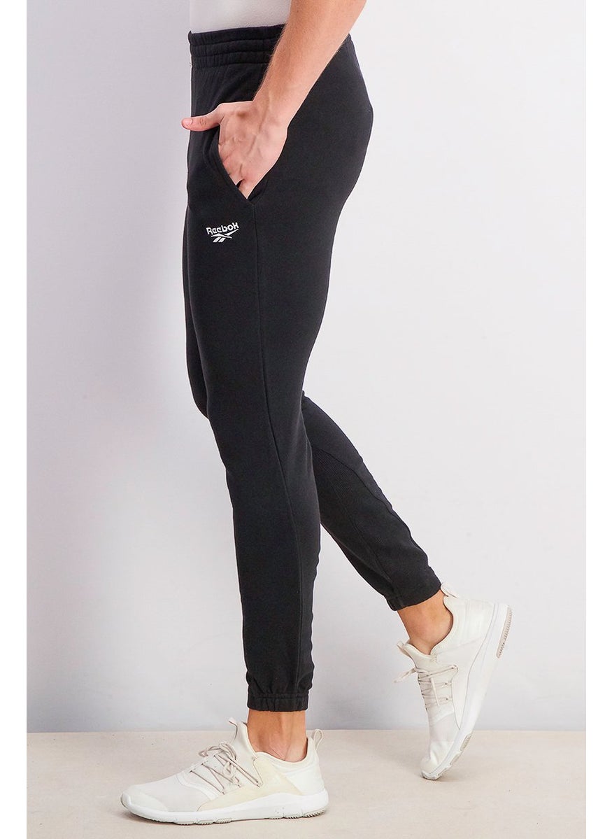 Reebok Men Fit Jogger Pants, Black  - Image 4