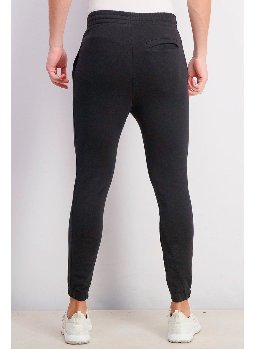 Reebok Men Fit Jogger Pants, Black  - Image 3