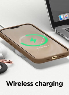 Elago Silicone for iPhone 13 Pro MAX Case Cover - Brown  - Image 4