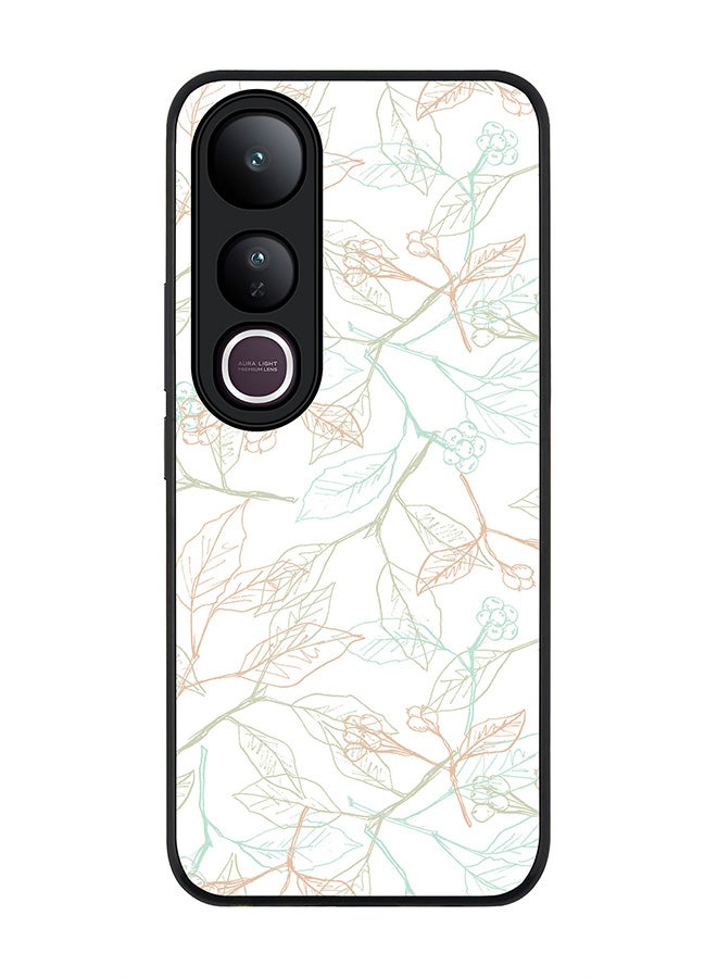 Stylizedd For vivo V50 Lite Case,Slim fit Camera Protection, Shockproof Thin Phone cover  - Delicate Sprigs
