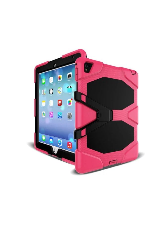Generic Applicable To IPadPRO11 Griffin Survivors 10.2 Three-proof Protective Case T500 Silicone Air4/3 Drop-resistant Case-Color:Rose Red-Applicable Model:T510/515(10.1-inch)  - Image 1