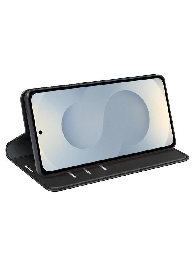 اس-توب جراب هاتف Samsung Galaxy S25 Edge 5G جراب هاتف جلدي مغناطيسي قابل للسحب - Image 5