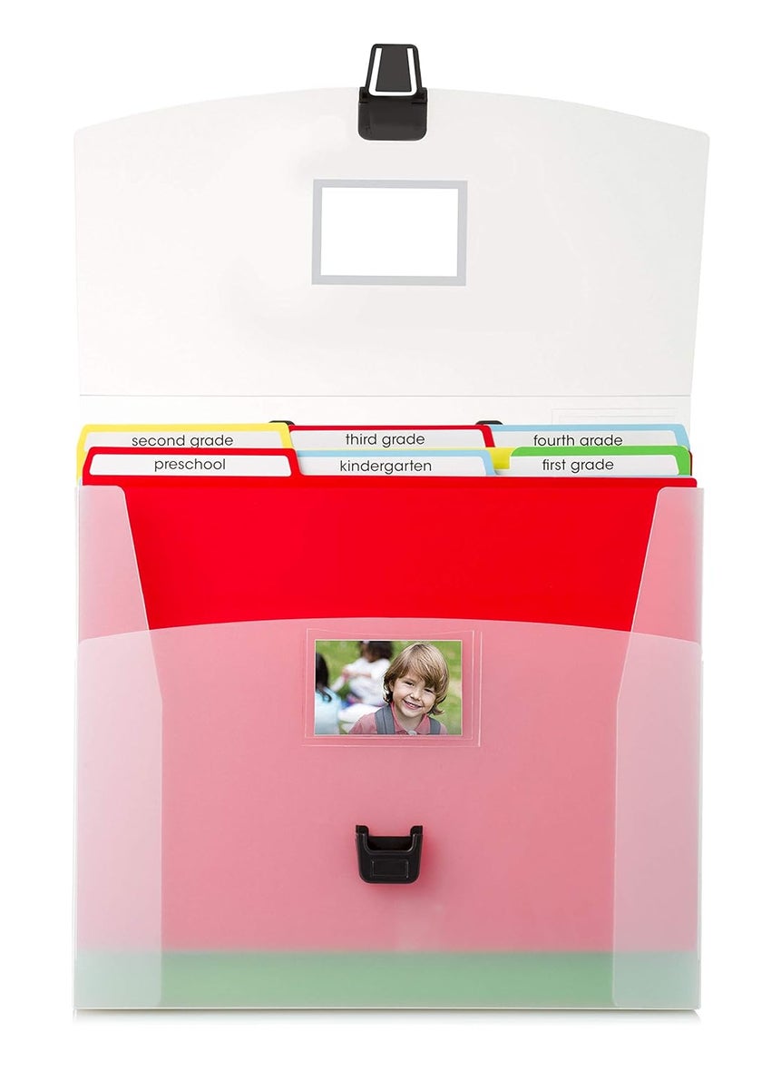 pearhead Pearhead School Years Organizer Childrens School Highlights and Accomplishments Binder for Parents File Keeper for Kids School Memories Keepsake  - Image 3