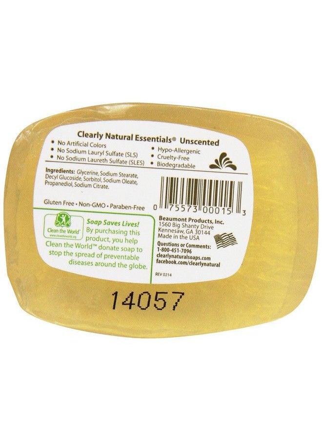 Clearly Natural Glycerine Soap Unscented 4 oz  - Image 3