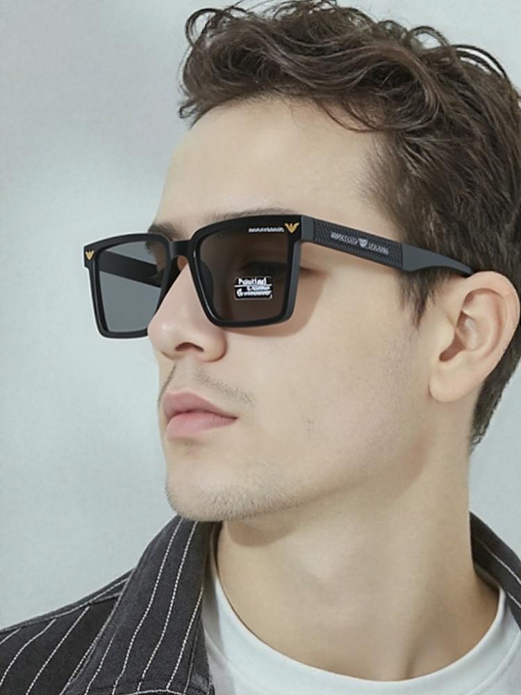 Armani Classic Men's Sunglasses Fashion Sunglasses Black - Image 2