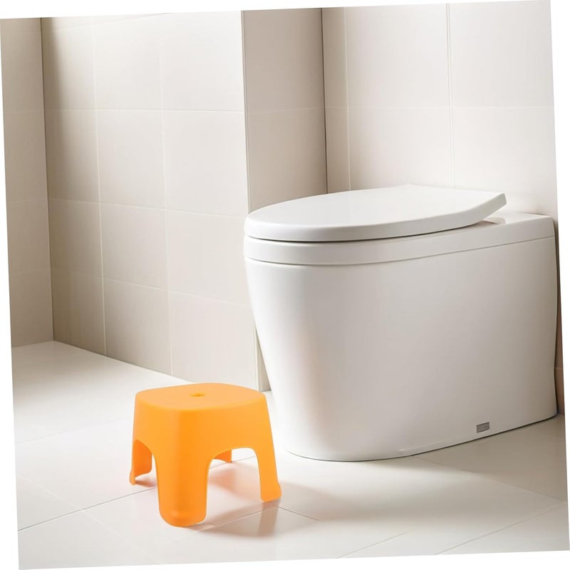 SAFIGLE Colorful Portable Bathroom Stool for Ergonomic Step Stool for Bathing Shoe Changing More and Multi Functional Design for Home Use - Image 5