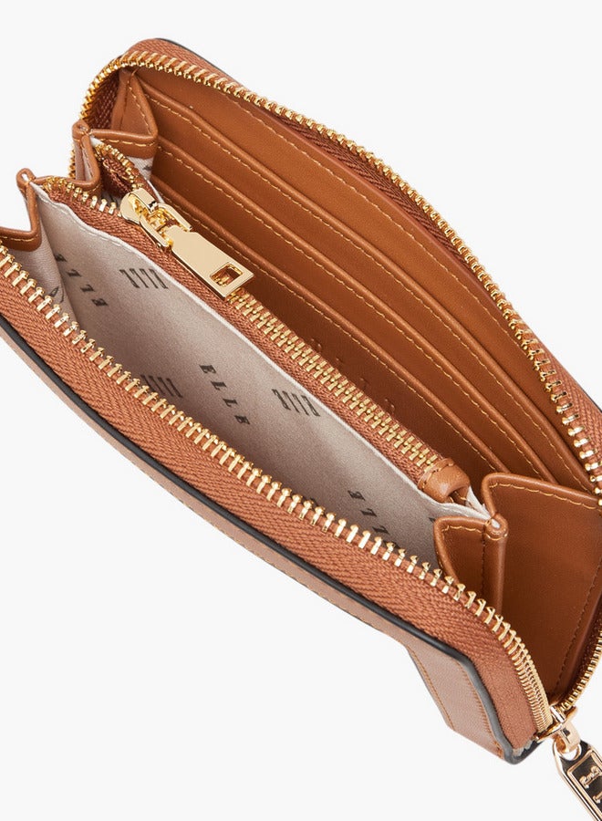 ELLE Embellished Zip Around Wallet  - Image 5