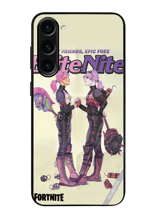 VR CREATIVE - Protective Case Cover For Samsung Galaxy S24 Plus Bright Bomber Design Multicolour - Image 1